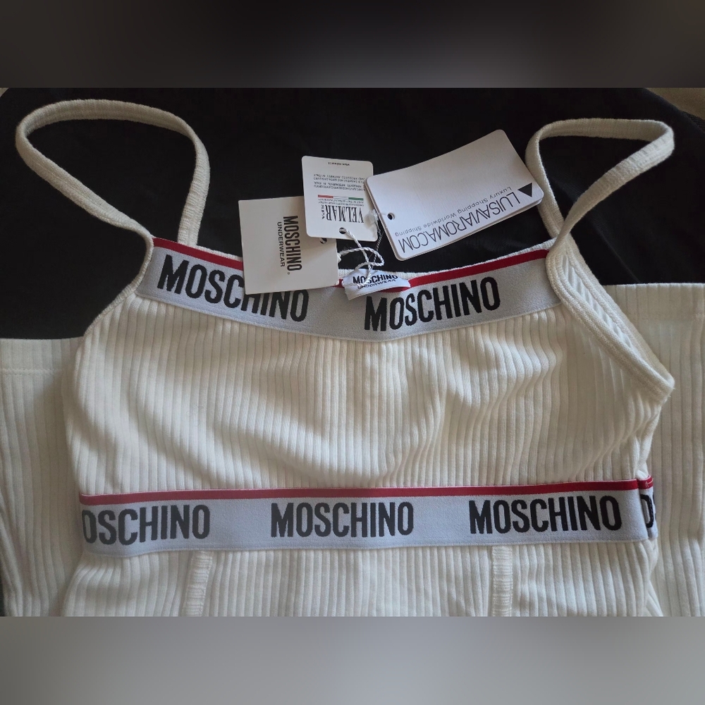 Moschino Logo Mini Dress